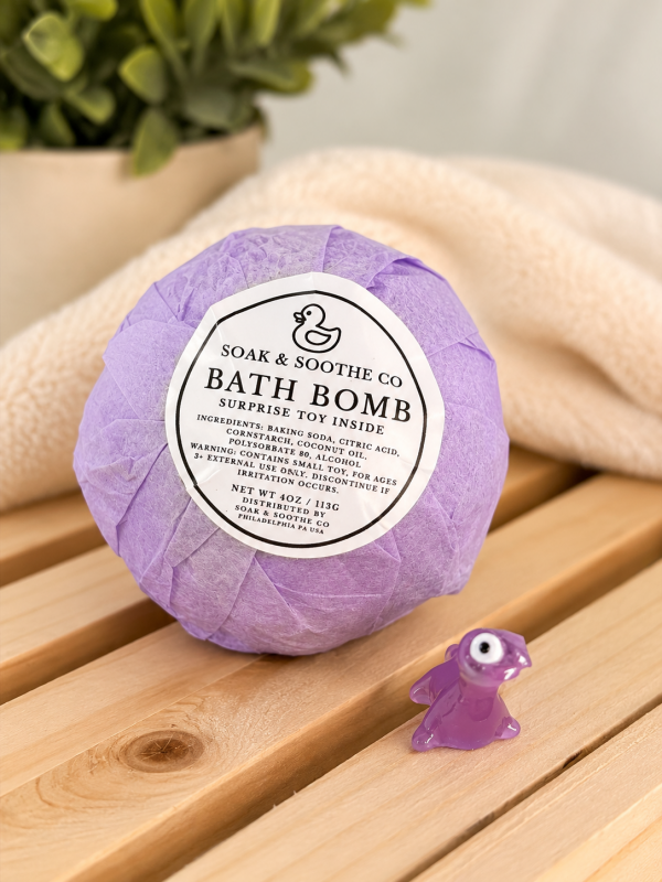 bath bomb toy purple 1