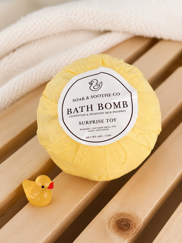 bath bomb toy yellow 1