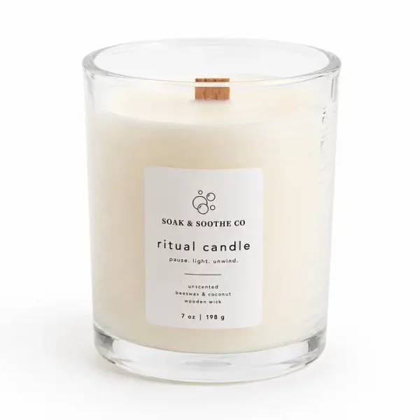 soak and soothe candle 7oz