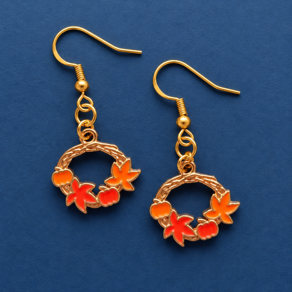 Autumn Wreath Earrings