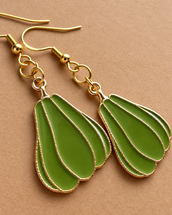 Gourd-geous Little Gourd Earrings zoomed